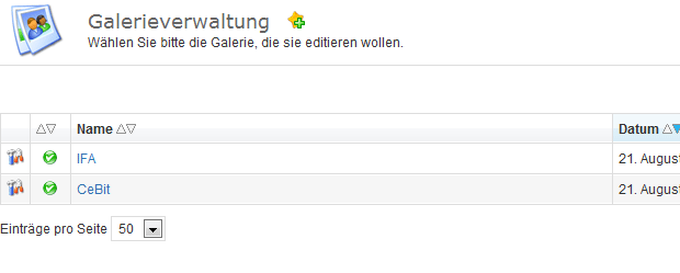 Abbildung: Galeriemodul