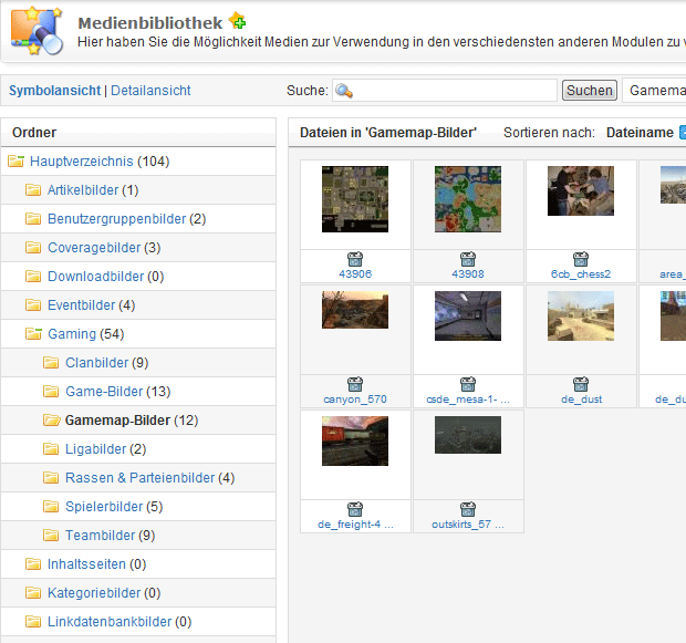 Abbildung: Medienbibliothek