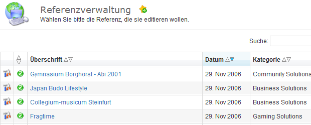 Abbildung: Referenzen