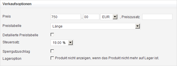 Abbildung: Verkaufsoptionen